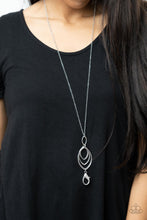 Load image into Gallery viewer, Paparazzi Accessories - Dizzying Definition - Silver Lanyard
