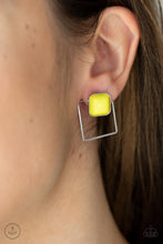 Load image into Gallery viewer, Paparazzi Accessories - FLAIR and Square - Yellow
