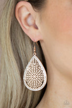 Load image into Gallery viewer, Paparazzi Accessories - Fleur de Fantasy - Rose Gold
