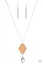 Load image into Gallery viewer, Paparazzi Accessories - One Night In Casablanca - Brown Lanyard
