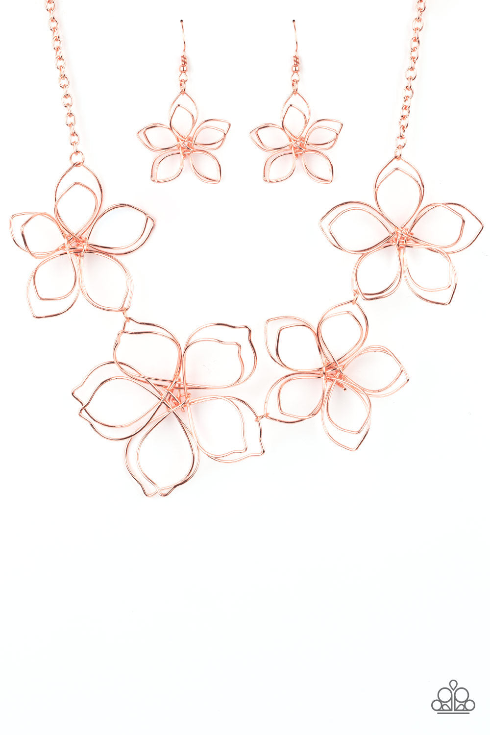 Paparazzi Accessories - Flower Garden Fashionista - Copper