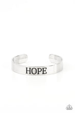 Load image into Gallery viewer, Paparazzi Accessories - Hope Makes The World Go Round - Silver
