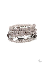 Load image into Gallery viewer, Paparazzi Accessories - Free-Spirited Spiral - Silver

