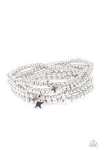 Load image into Gallery viewer, Paparazzi Accessories - American All-Star - Silver
