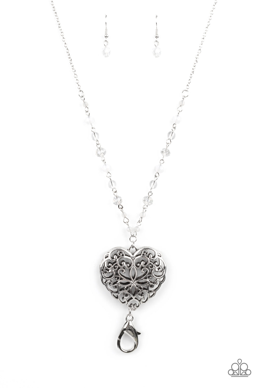 Paparazzi Accessories - Doting Devotion - White