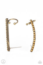 Load image into Gallery viewer, Paparazzi Accessories - Give Me The SWOOP - Brass
