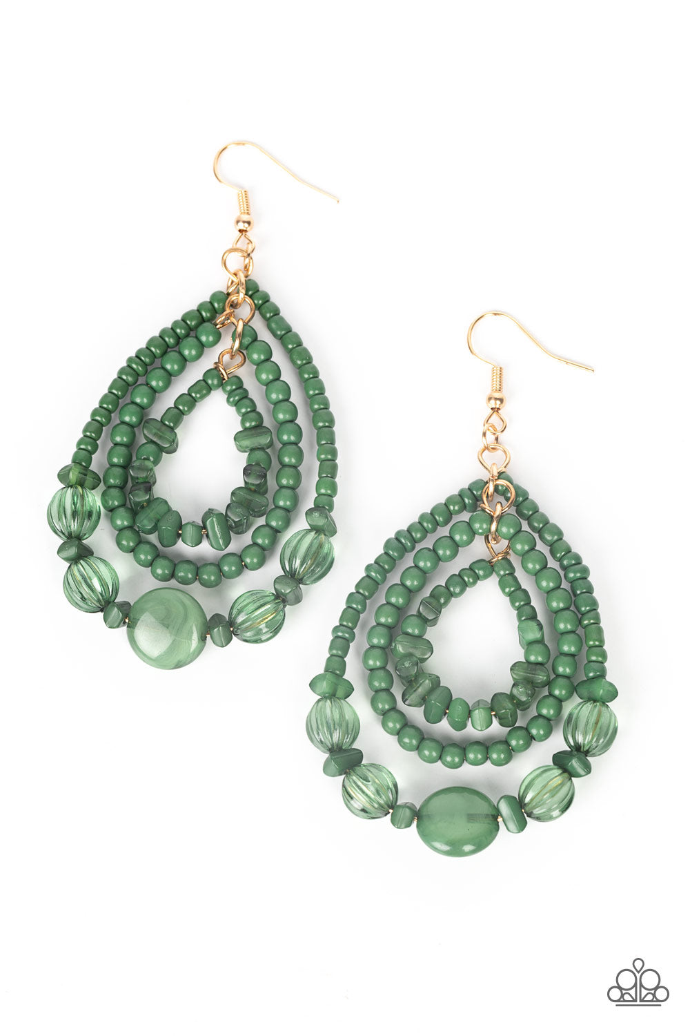 Paparazzi Accessories - Prana Party - Green