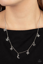 Load image into Gallery viewer, Paparazzi Accessories - Cosmic Runway - Silver
