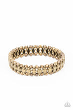 Load image into Gallery viewer, Paparazzi - Abstract Advisory - Brass
