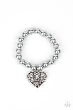 Load image into Gallery viewer, Paparazzi - Cutely Crushing - Silver
