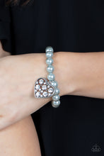 Load image into Gallery viewer, Paparazzi - Cutely Crushing - Silver
