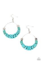 Load image into Gallery viewer, Paparazzi Accessories - Capriciously Crimped - Blue

