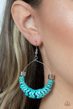 Load image into Gallery viewer, Paparazzi Accessories - Capriciously Crimped - Blue

