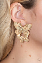 Load image into Gallery viewer, Paparazzi - Blushing Butterflies - Gold
