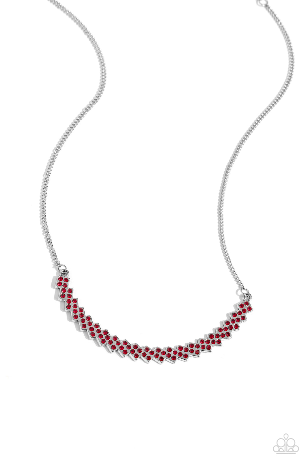 Paparazzi Accessories - Dicey Demure - Red