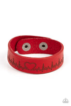Load image into Gallery viewer, Paparazzi Accessories - Haute Heartbeat - Red
