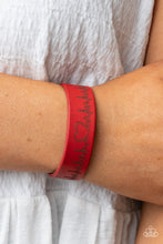 Load image into Gallery viewer, Paparazzi Accessories - Haute Heartbeat - Red
