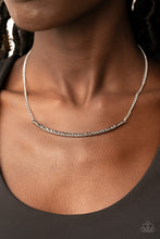 Load image into Gallery viewer, Paparazzi - Collar Poppin Sparkle - Silver
