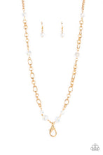 Load image into Gallery viewer, Paparazzi Accessories - Prismatic Pick-Me-Up - Gold Lanyard
