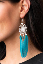 Load image into Gallery viewer, Paparazzi Accessories - Pretty in PLUMES - Blue
