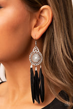Load image into Gallery viewer, Paparazzi Accessories - Pretty in PLUMES - Black
