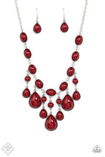 Load image into Gallery viewer, Paparazzi Accessories - Mediterranean Mystery - Red
