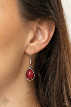 Load image into Gallery viewer, Paparazzi Accessories - Mediterranean Mystery - Red
