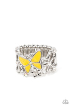Load image into Gallery viewer, Paparazzi Accessories - All FLUTTERED Up - Yellow
