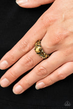Load image into Gallery viewer, Paparazzi - Smooth Smolder - Brass
