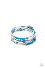 Load image into Gallery viewer, Paparazzi Accessories - Whimsically Whirly - Blue
