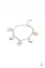 Load image into Gallery viewer, Paparazzi - Lusty Lockets - White
