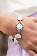Load image into Gallery viewer, Paparazzi Accessories - Grounding Glamour - White
