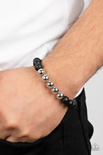 Load image into Gallery viewer, Paparazzi Accessories - METALHEAD in the Clouds - Black
