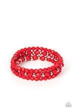Load image into Gallery viewer, Paparazzi Accessories - Its a Vibe - Red
