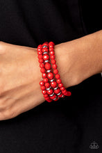 Load image into Gallery viewer, Paparazzi Accessories - Its a Vibe - Red
