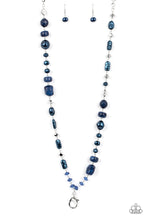 Load image into Gallery viewer, Paparazzi Accessories - Juicy Gossip - Blue Lanyard

