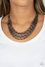 Load image into Gallery viewer, Paparazzi Accessories - House of CHAIN - Black
