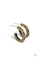 Load image into Gallery viewer, Paparazzi Accessories - Gallant Glitz - Brass
