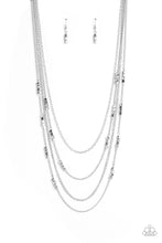 Load image into Gallery viewer, Paparazzi - Metallic Monarch - Silver
