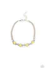 Load image into Gallery viewer, Paparazzi - Smitten Sweethearts - Yellow
