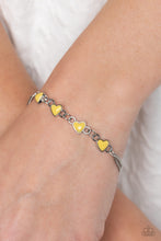 Load image into Gallery viewer, Paparazzi - Smitten Sweethearts - Yellow
