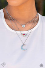 Load image into Gallery viewer, Paparazzi Accessories - Lunar Lineup - Blue
