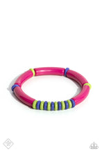 Load image into Gallery viewer, Paparazzi Accessories - Poppin Pattern - Pink
