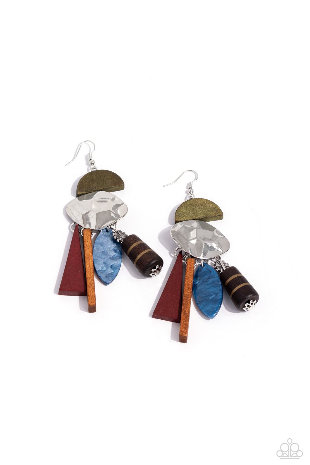 Paparazzi Accessories - Textured Talisman - Multi