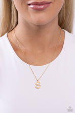 Load image into Gallery viewer, Paparazzi Accessories - Leave Your Initials - Gold - S
