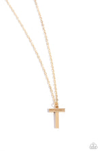 Load image into Gallery viewer, Paparazzi Accessories - Leave Your Initials - Gold - T
