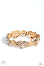 Load image into Gallery viewer, Paparazzi Accessories - Heartfelt Heirloom - Gold
