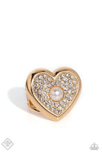 Load image into Gallery viewer, Paparazzi Accessories - Heartfelt Heritage - Gold
