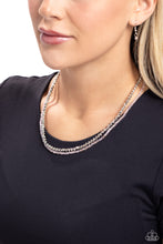 Load image into Gallery viewer, Paparazzi Accessories - White-Collar Week - Pink
