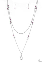 Load image into Gallery viewer, Paparazzi Accessories - Ultrawealthy - Purple Lanyard
